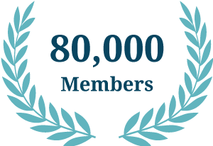 80000 members