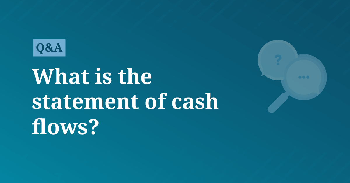 What Is The Statement Of Cash Flows Accountingcoach 1651